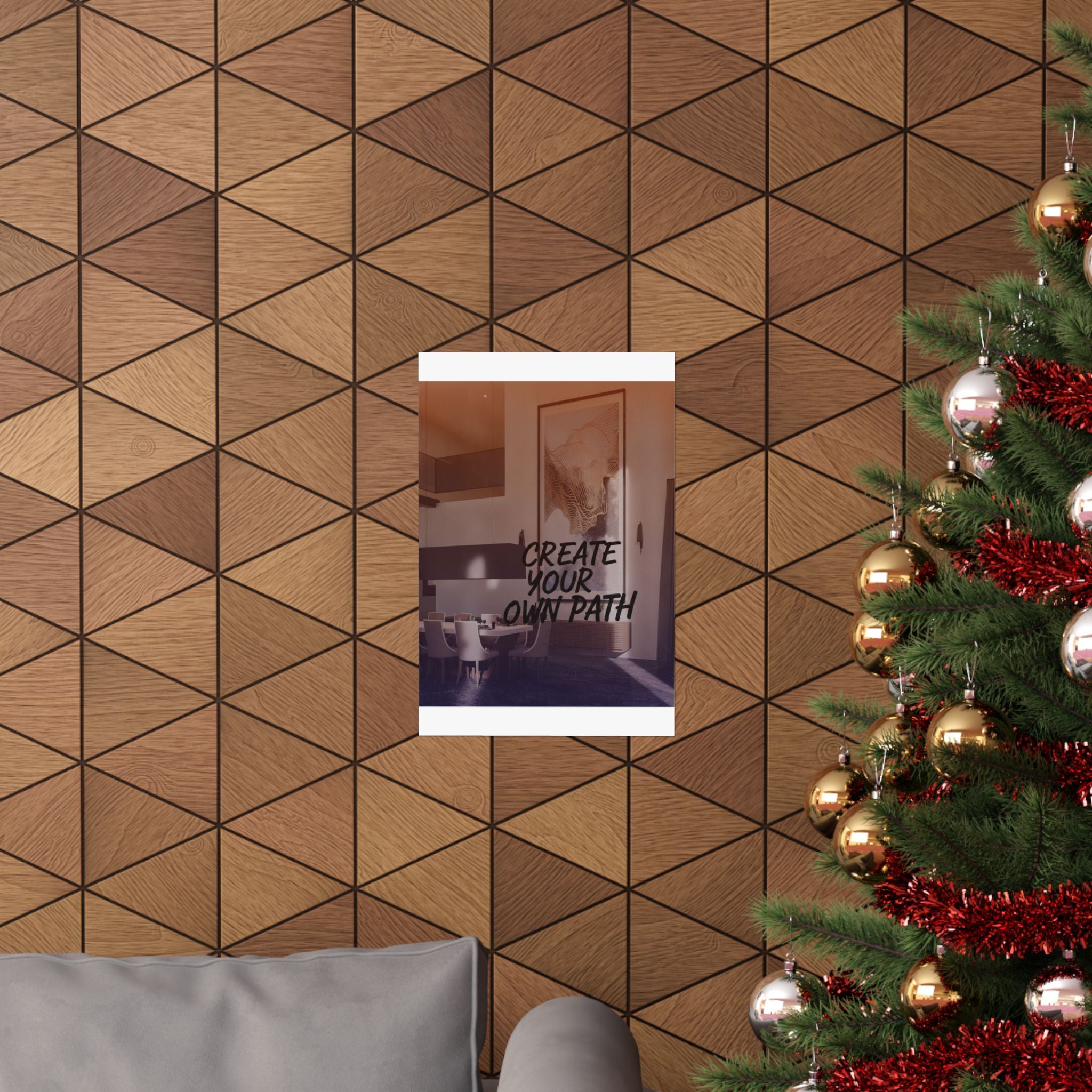 Affirmation — Abstract — Matte Poster