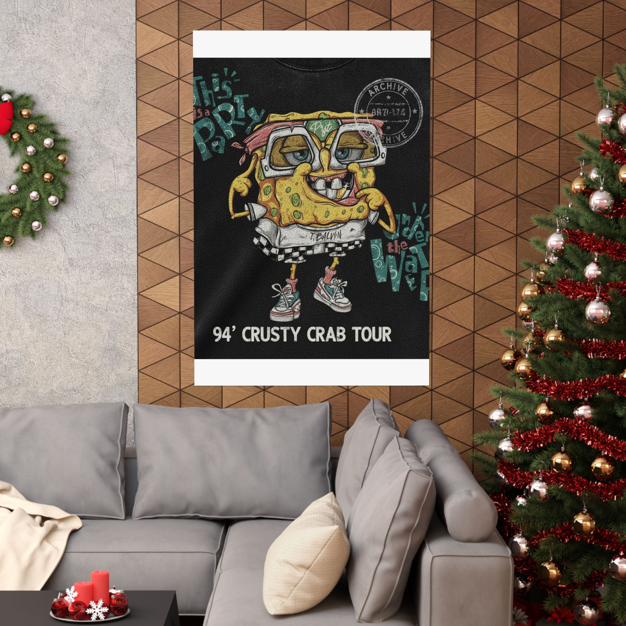 Vintage Bootleg — Sponge — Matte Poster