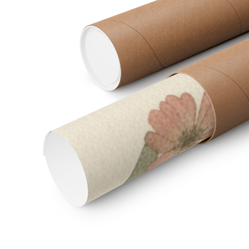 Botanical — Letter-Box With Letter And Potted Flower — Matte Poster