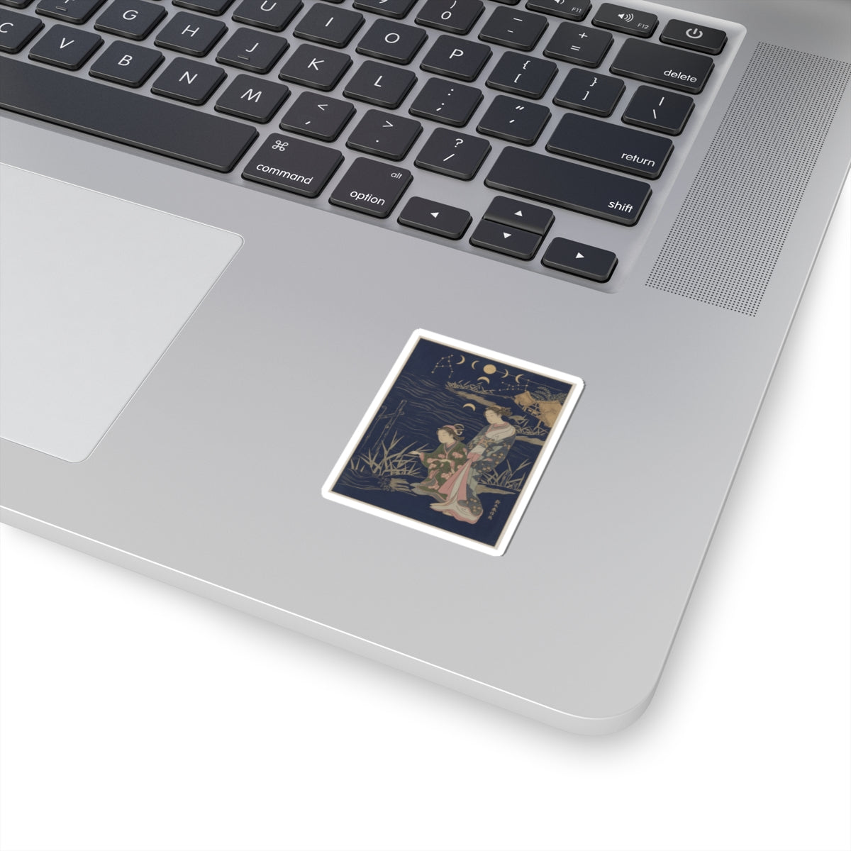 Celestial — Two Young Ladies At The Shore — Kiss-Cut Sticker