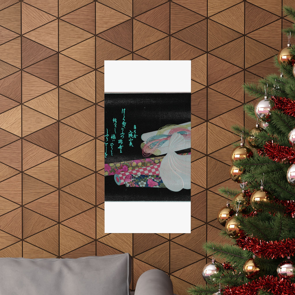 Glitch Culture — Rolls Of Cloth, Cotton And Yarn — Matte Poster