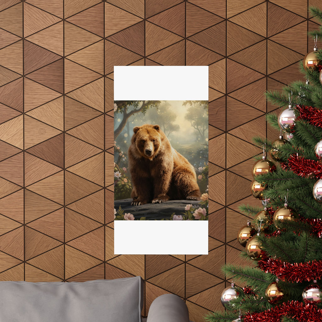 Scenic Nature — Bear — Matte Poster