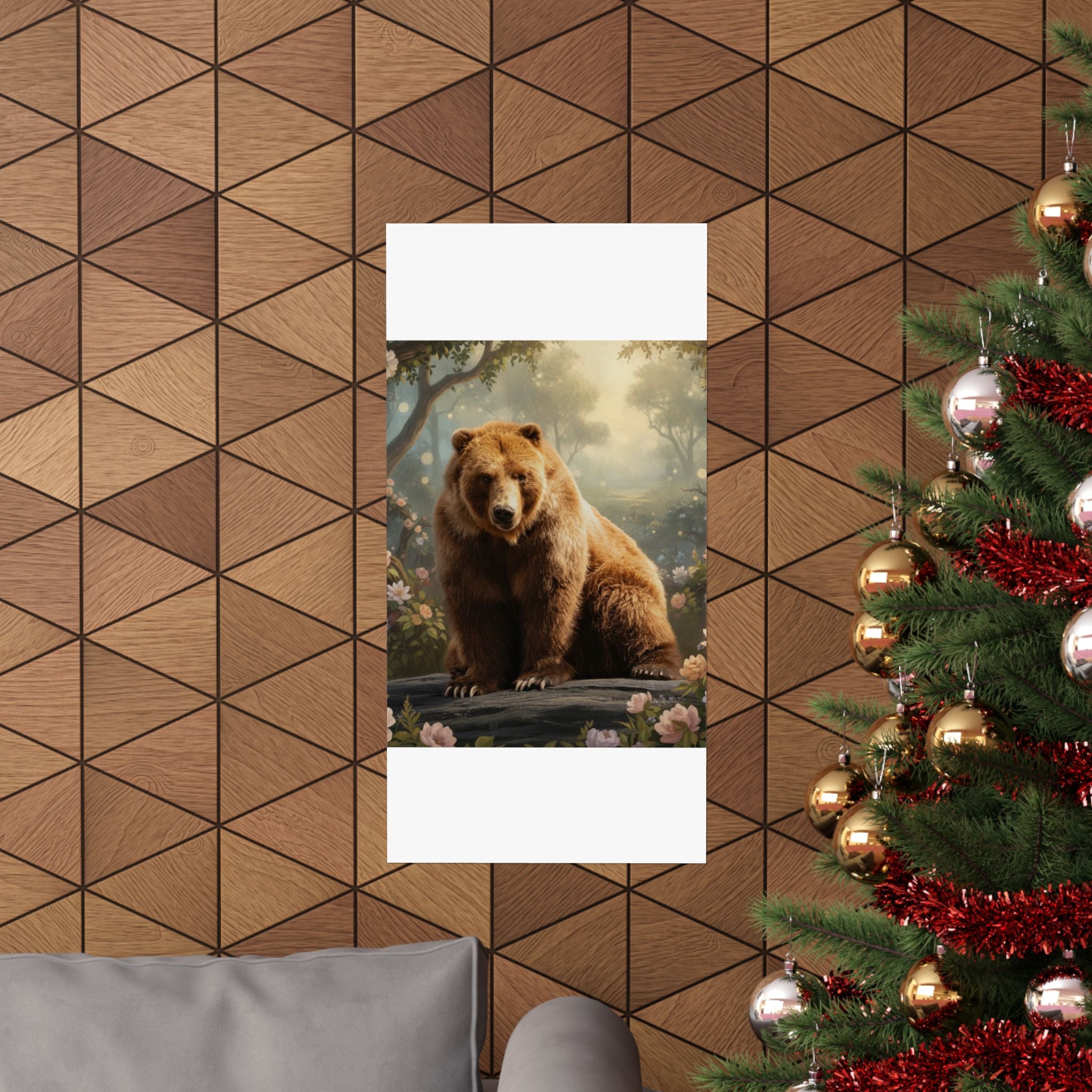 Scenic Nature — Bear — Matte Poster