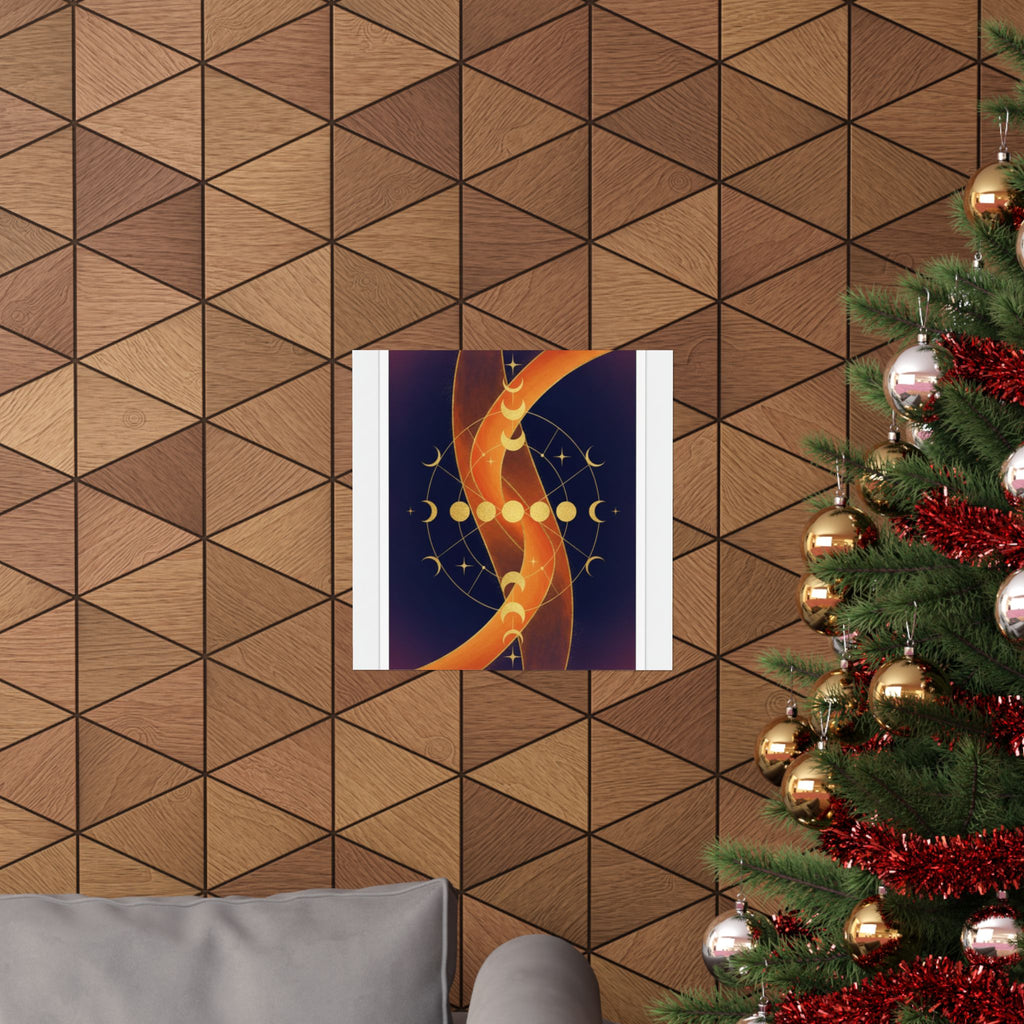 Celestial — Abstract — Matte Poster