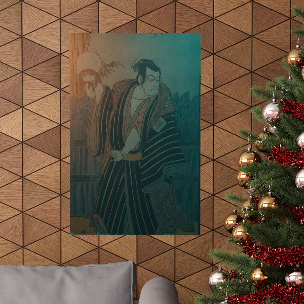 Cinematic — Kabuki Actor Ichikawa Danjūrō V — Matte Poster