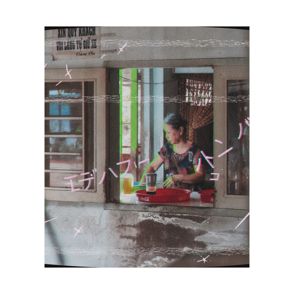 Glitch Culture — Person — Matte Poster