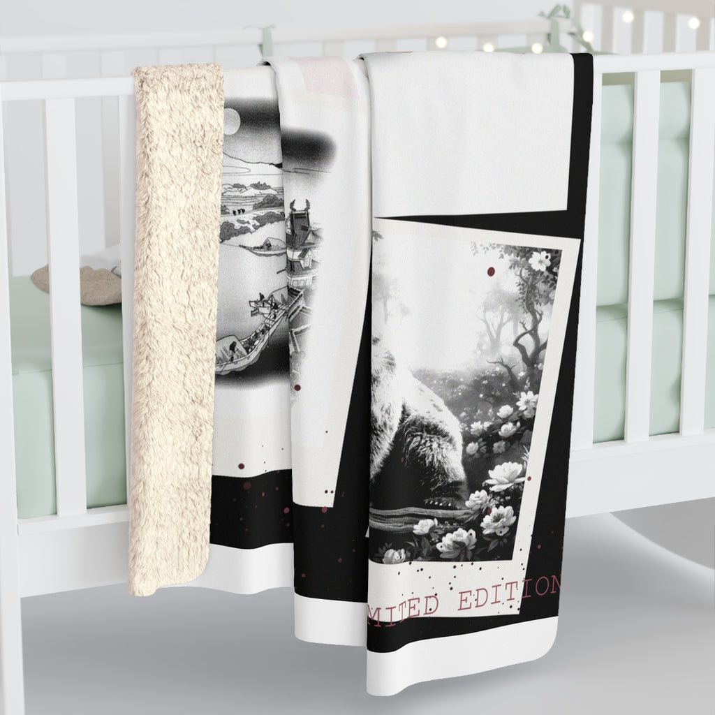Clothing Collage Throw Blanket