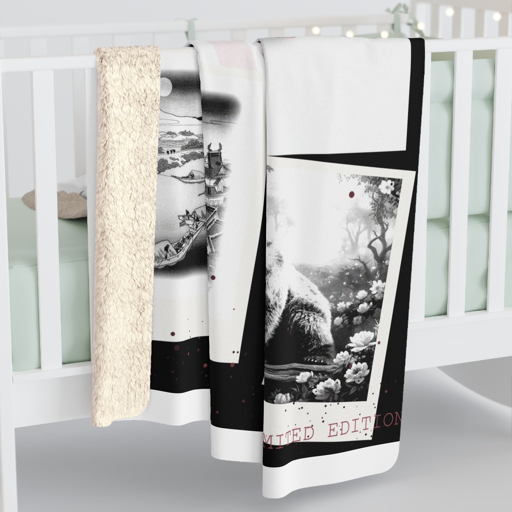 Clothing Collage Throw Blanket