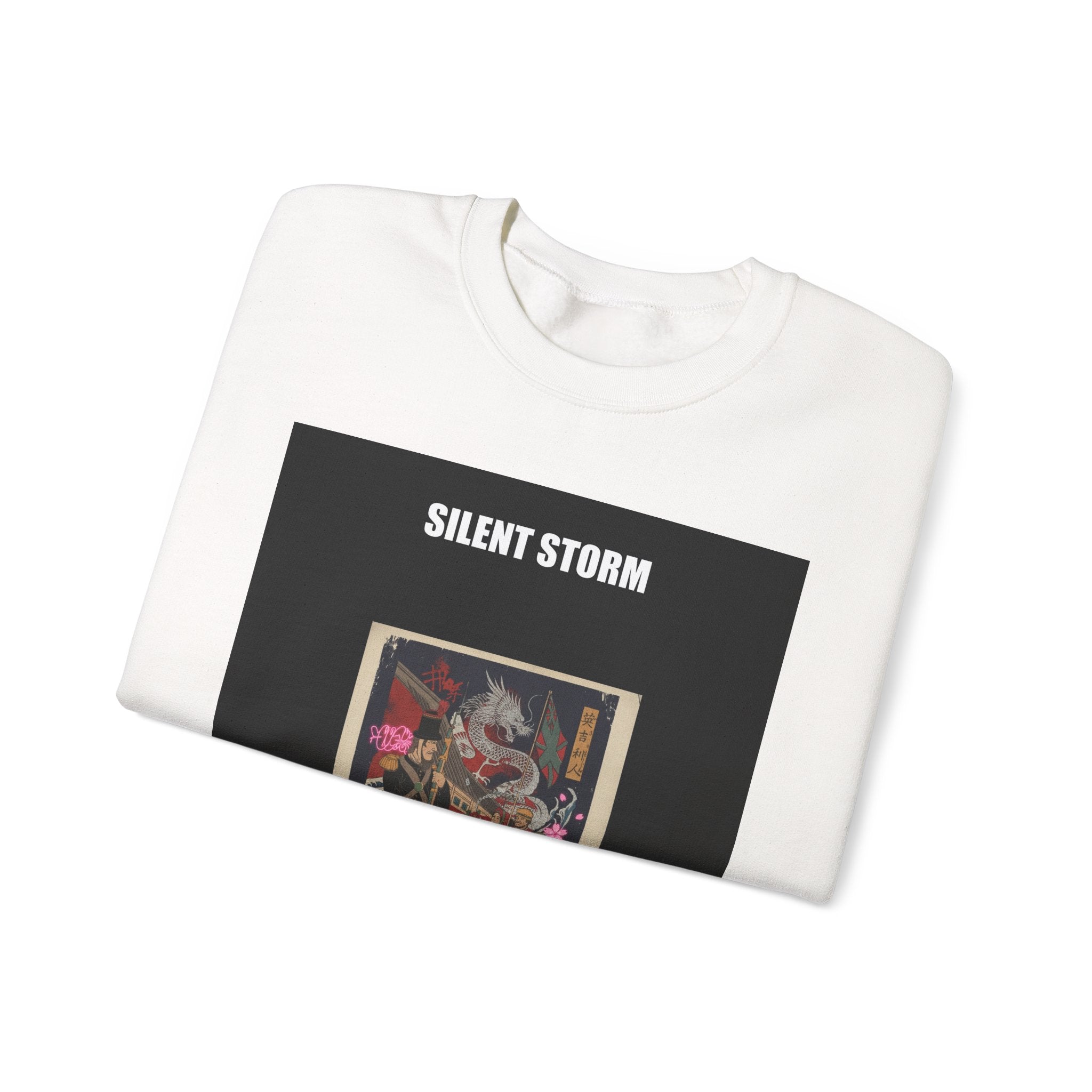 Graphic Chest Back crewneck sweatshirt — product view 4