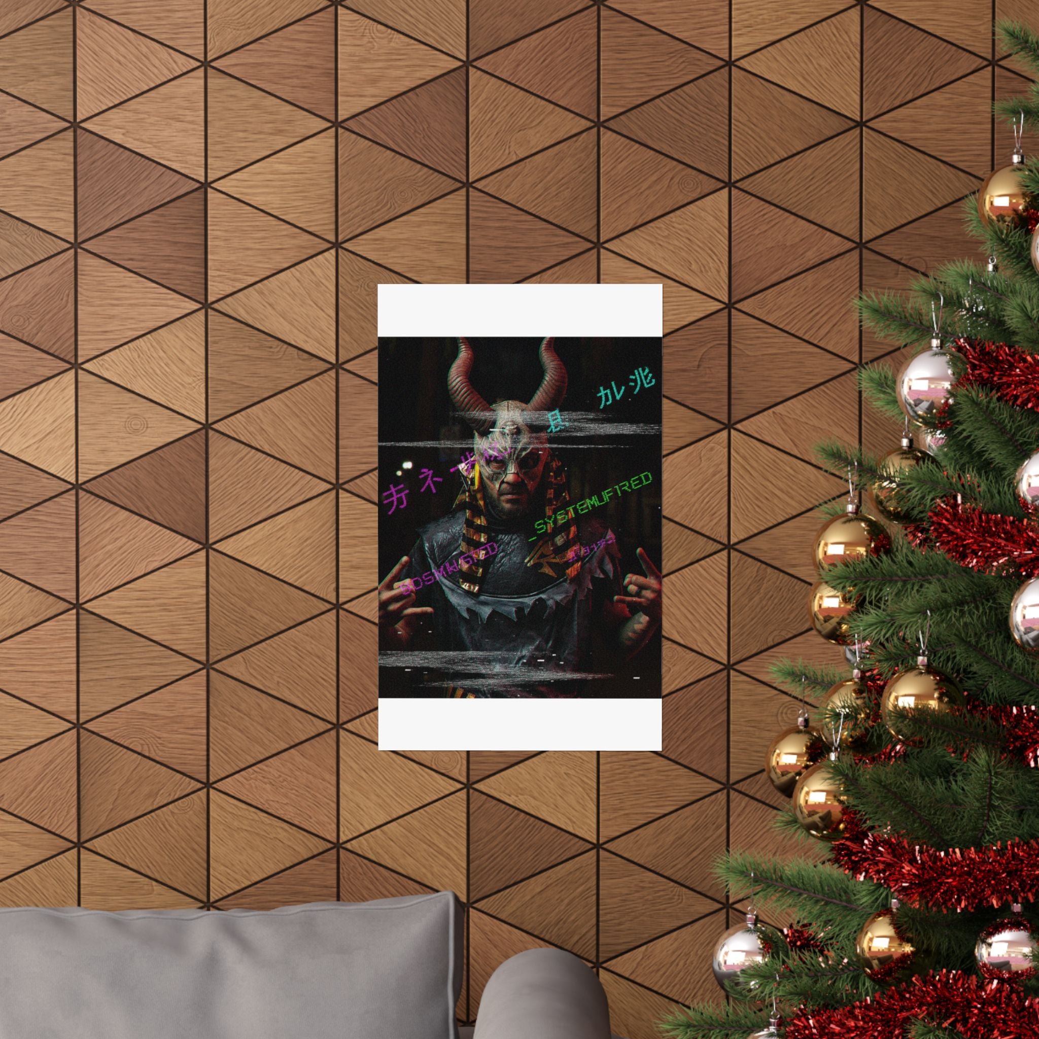 Glitch Culture — Person — Matte Poster