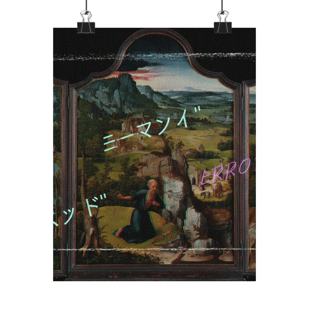 Glitch Culture art print — product view 6