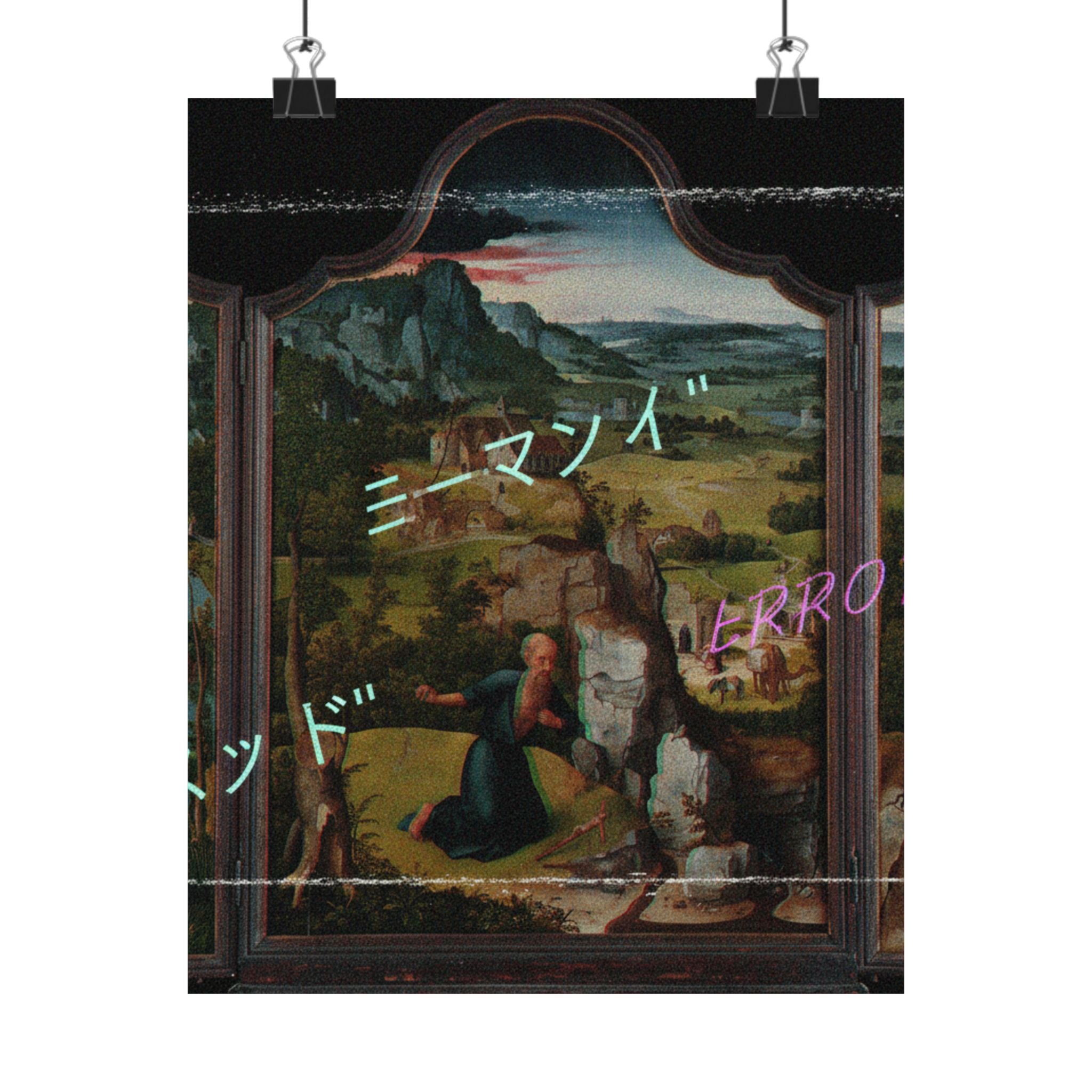 Glitch Culture art print — product view 6