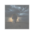 Dramatic Storm — Person — Kiss-Cut Sticker