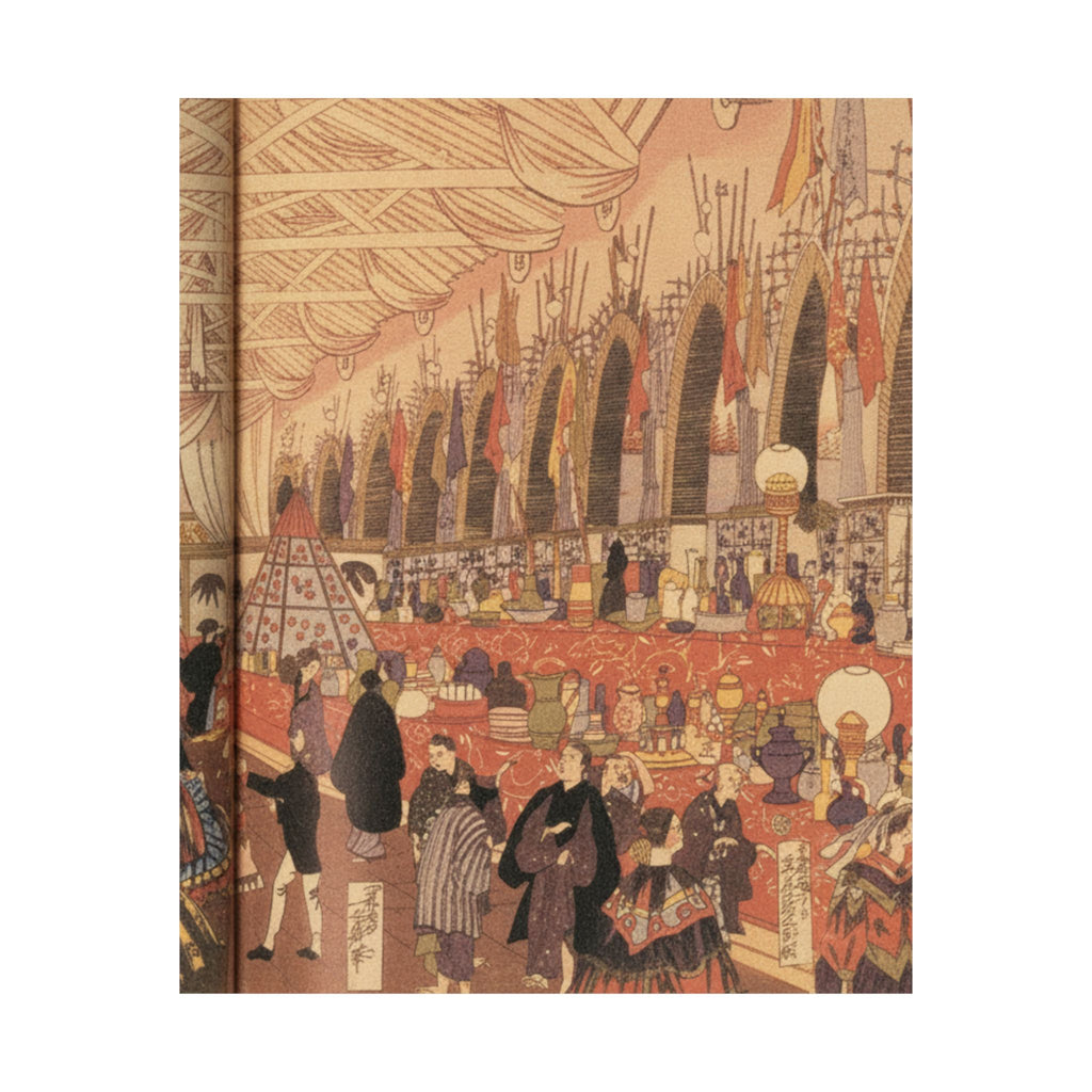 Southern Sunset — Picture Of A Prosperous English Trading Firm In Yokohama — Matte Poster