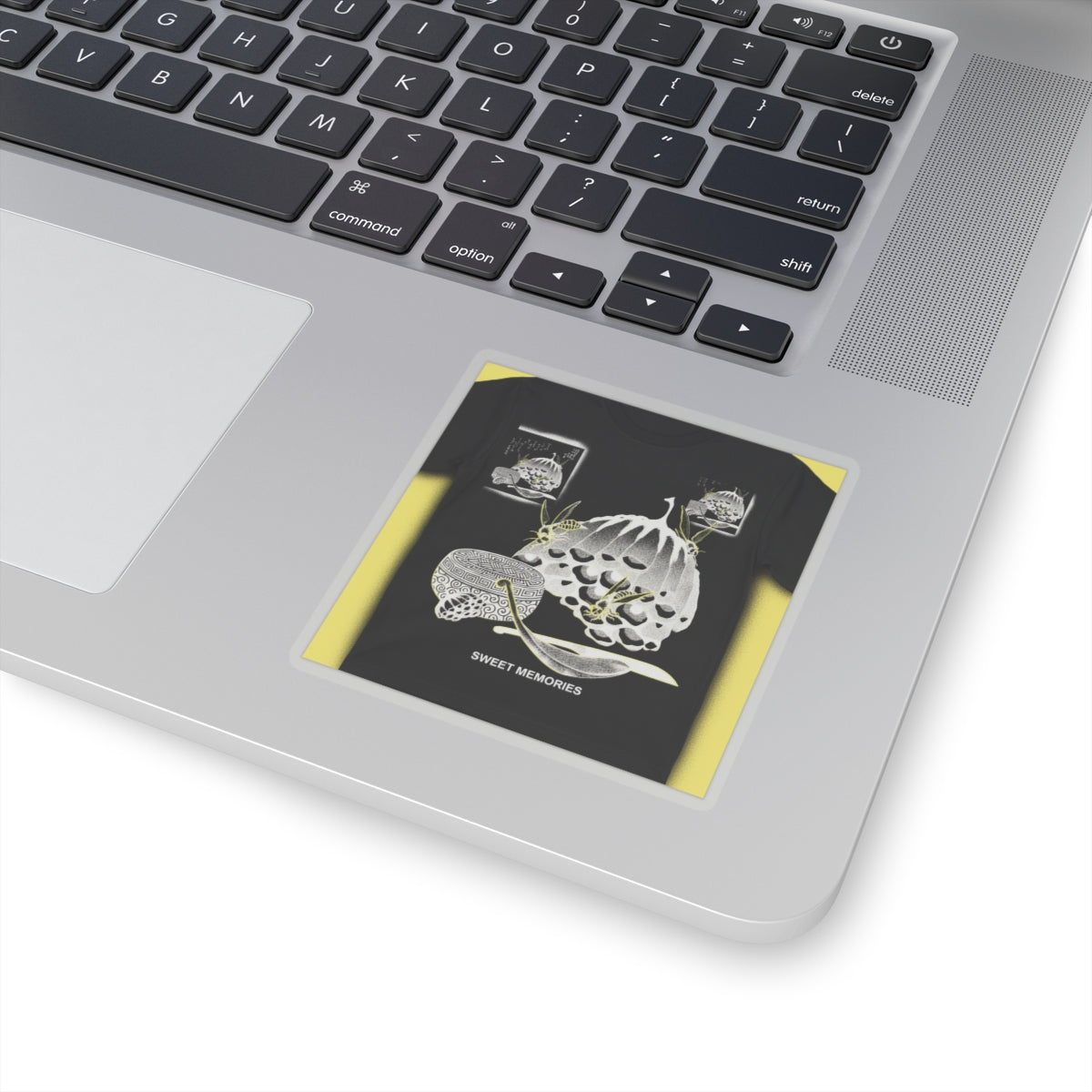 Streetwear Collage — Hives With Wasps, And A Box With A Spoon For Honey — Kiss-Cut Sticker