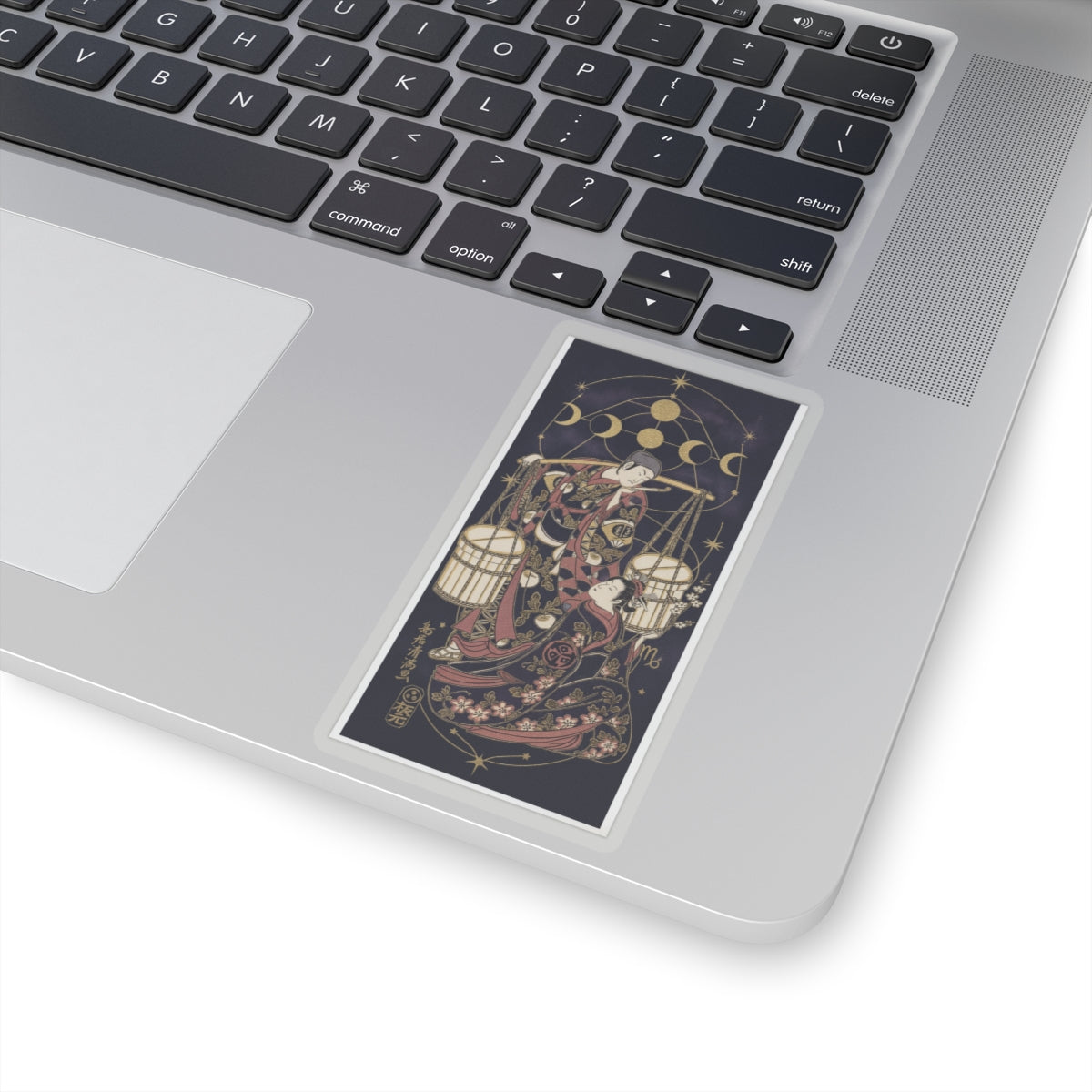 Celestial kiss-cut sticker — product view 17