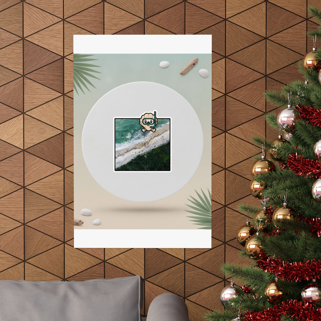 Product Marketing — Beach — Matte Poster