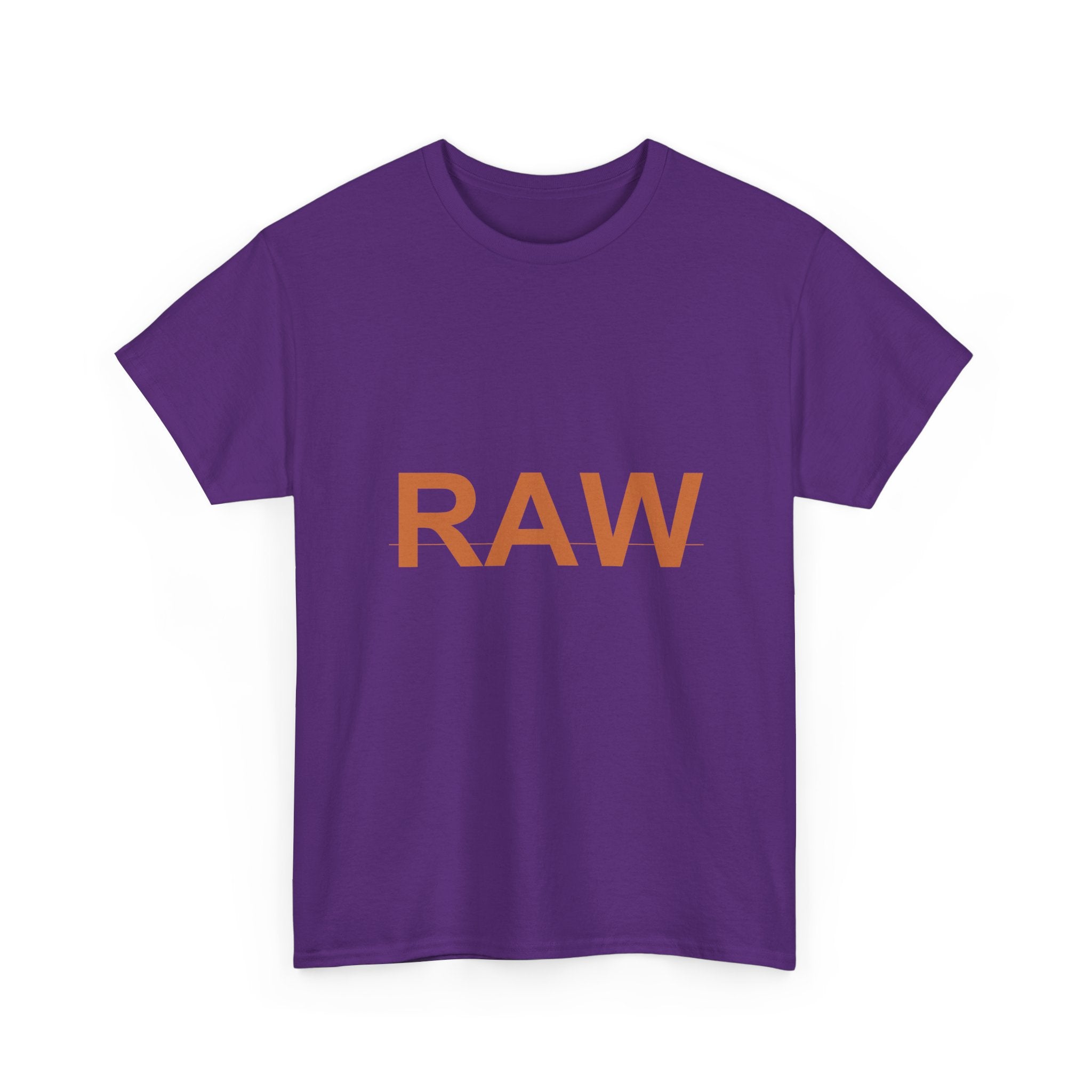 RAW Rust Block Letter Statement Graphic Tee