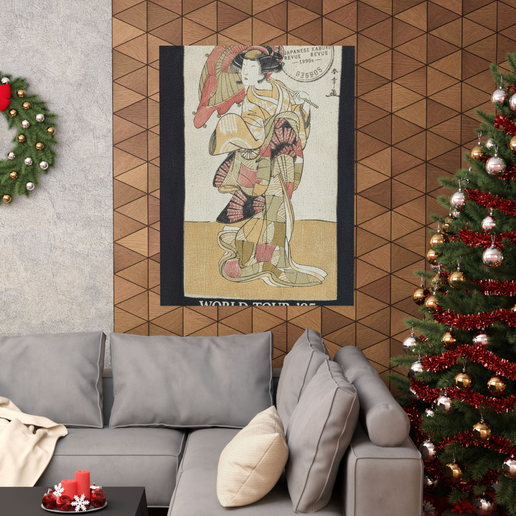 Vintage Bootleg — The First Nakamura Tomijuro As A Woman Dancer — Matte Poster