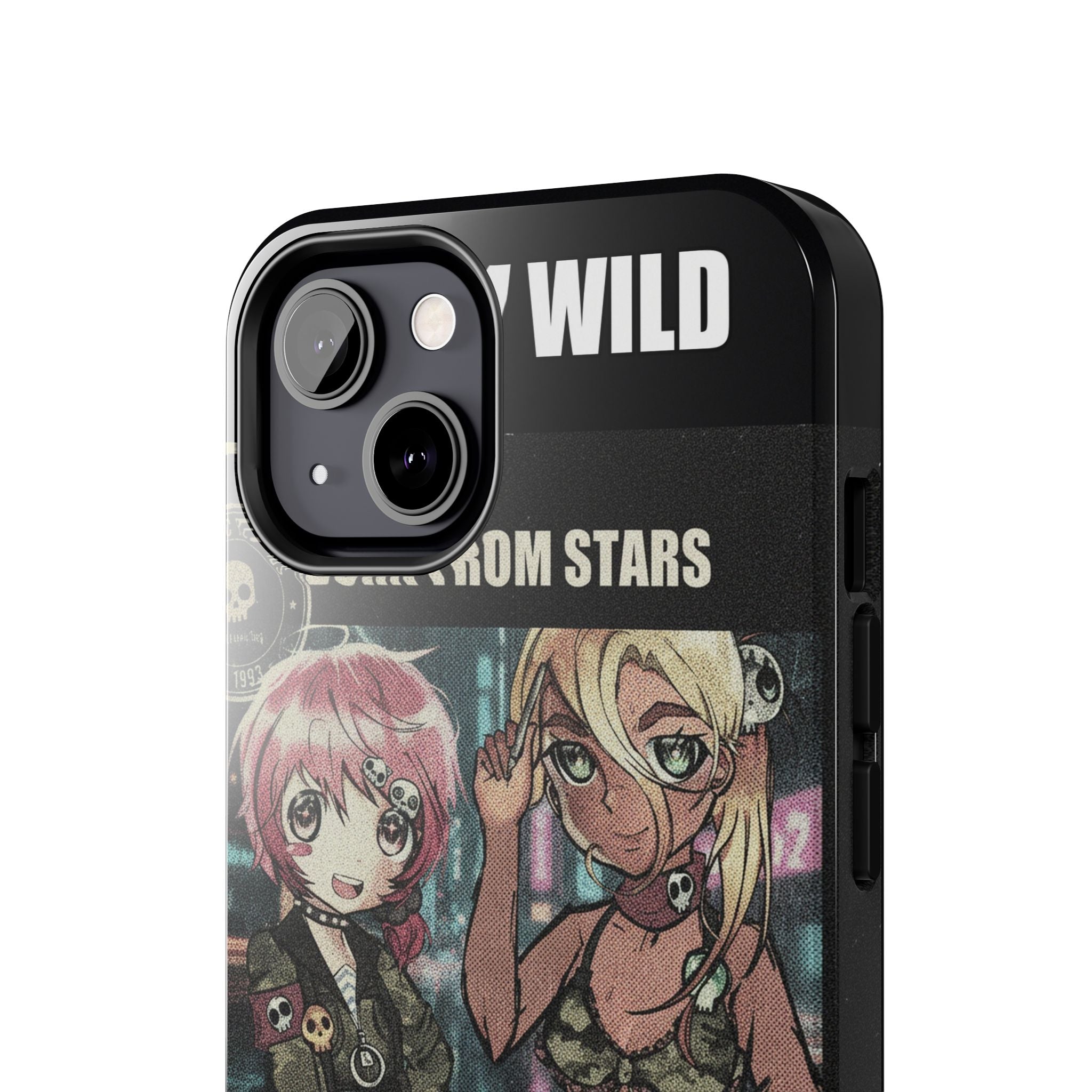 Neon Rain Osaka Nights Anime Tour Poster Phone Case