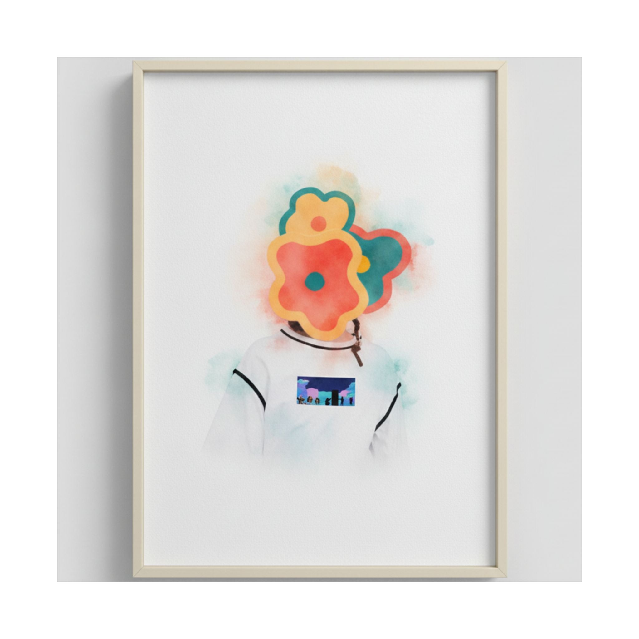 Watercolor — Flower — Matte Poster