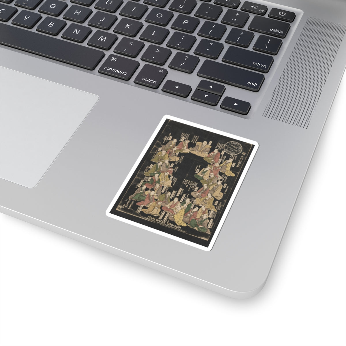 Vintage Bootleg — Portraits Of Twenty-Eight Metal Artists — Kiss-Cut Sticker