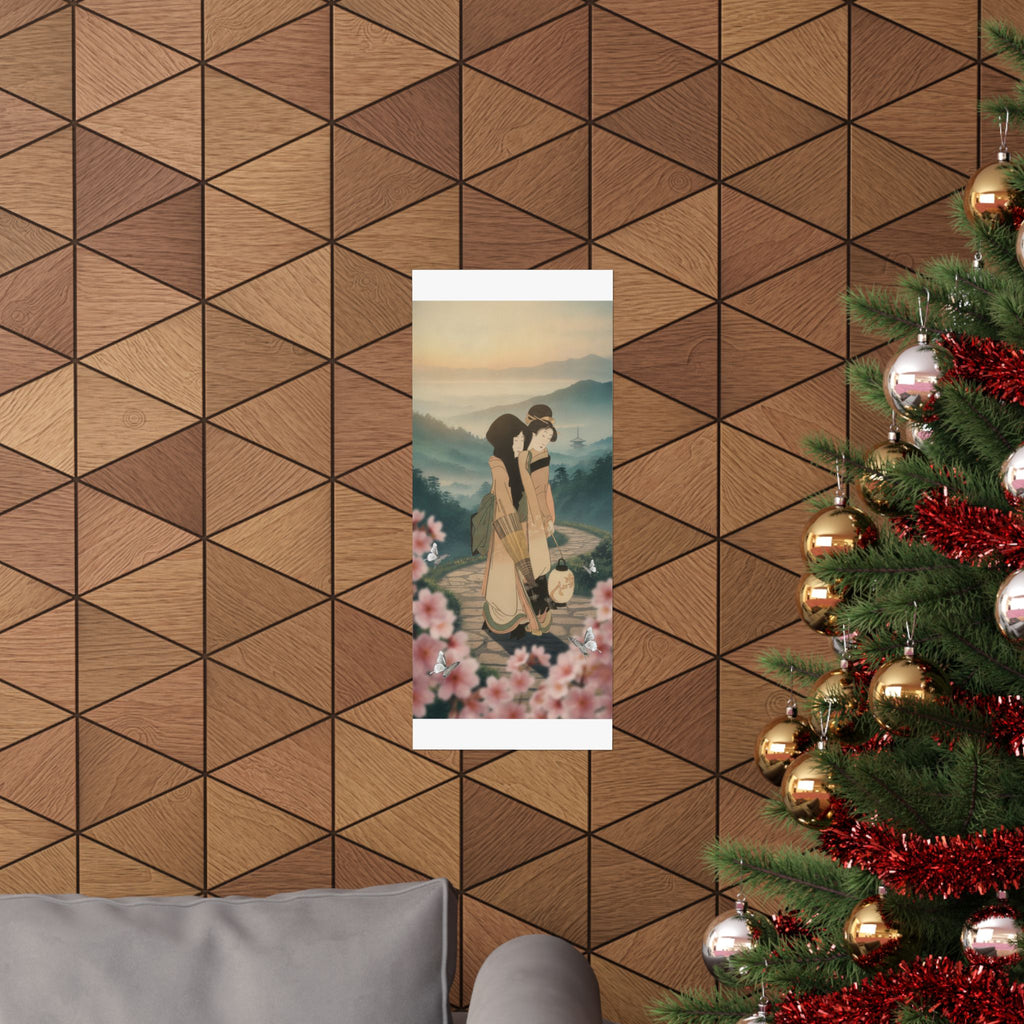 Scenic Nature — “Geisha” From The Series Three Amusements Of Contemporary Beauties (Tōsei Bijin  — Matte Poster