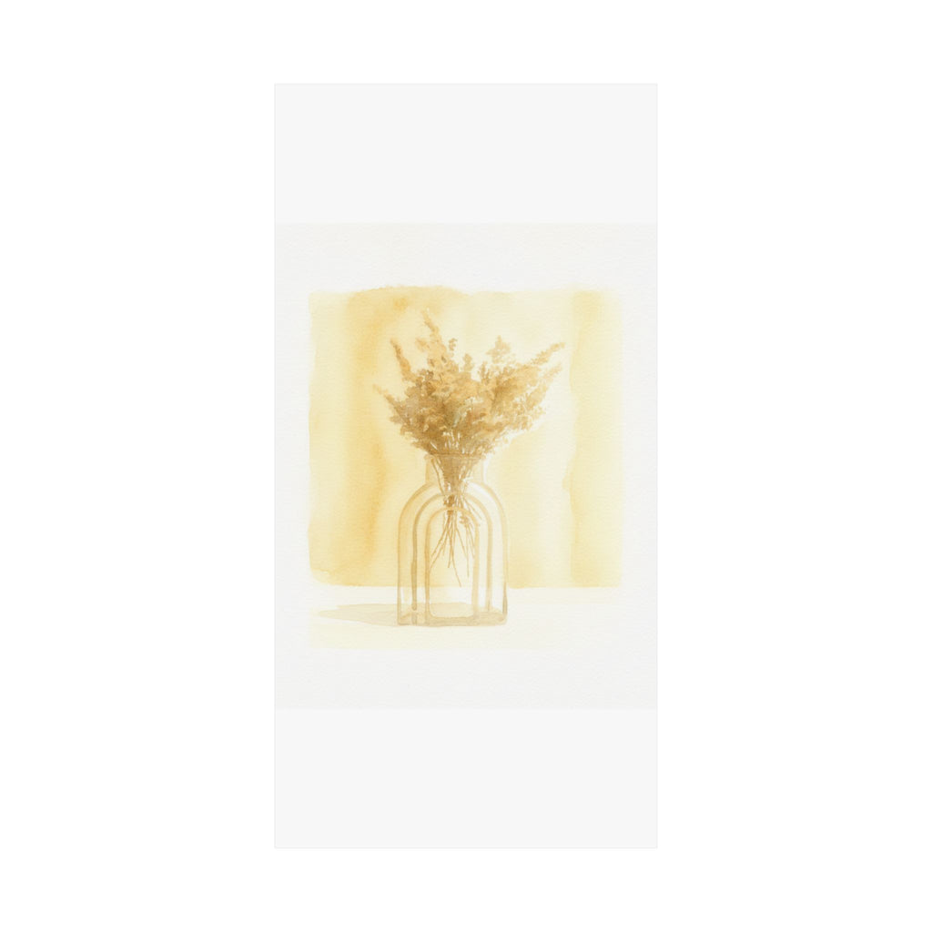 Watercolor — Flowers — Matte Poster