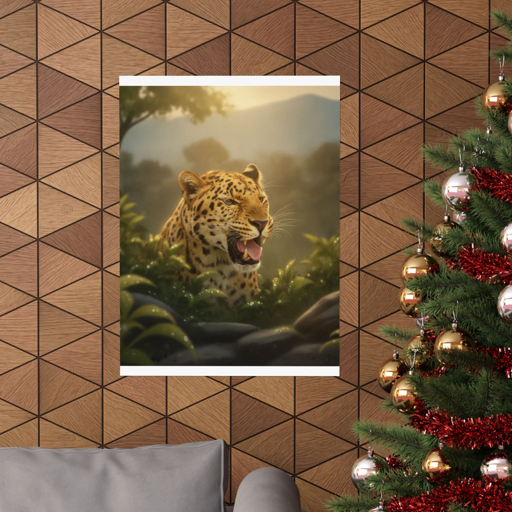 Scenic Nature — Leopard — Matte Poster