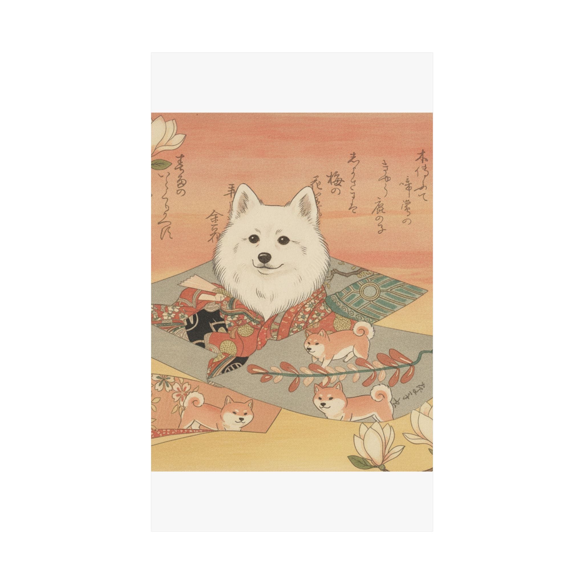 Southern Sunset — Representation Of The Dance-Play "Dōjōji" — Matte Poster