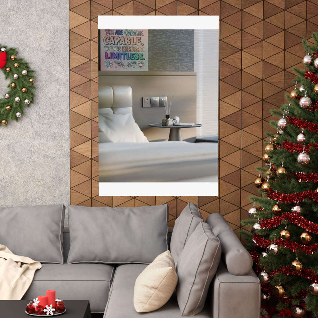 Affirmation — Bedroom — Matte Poster