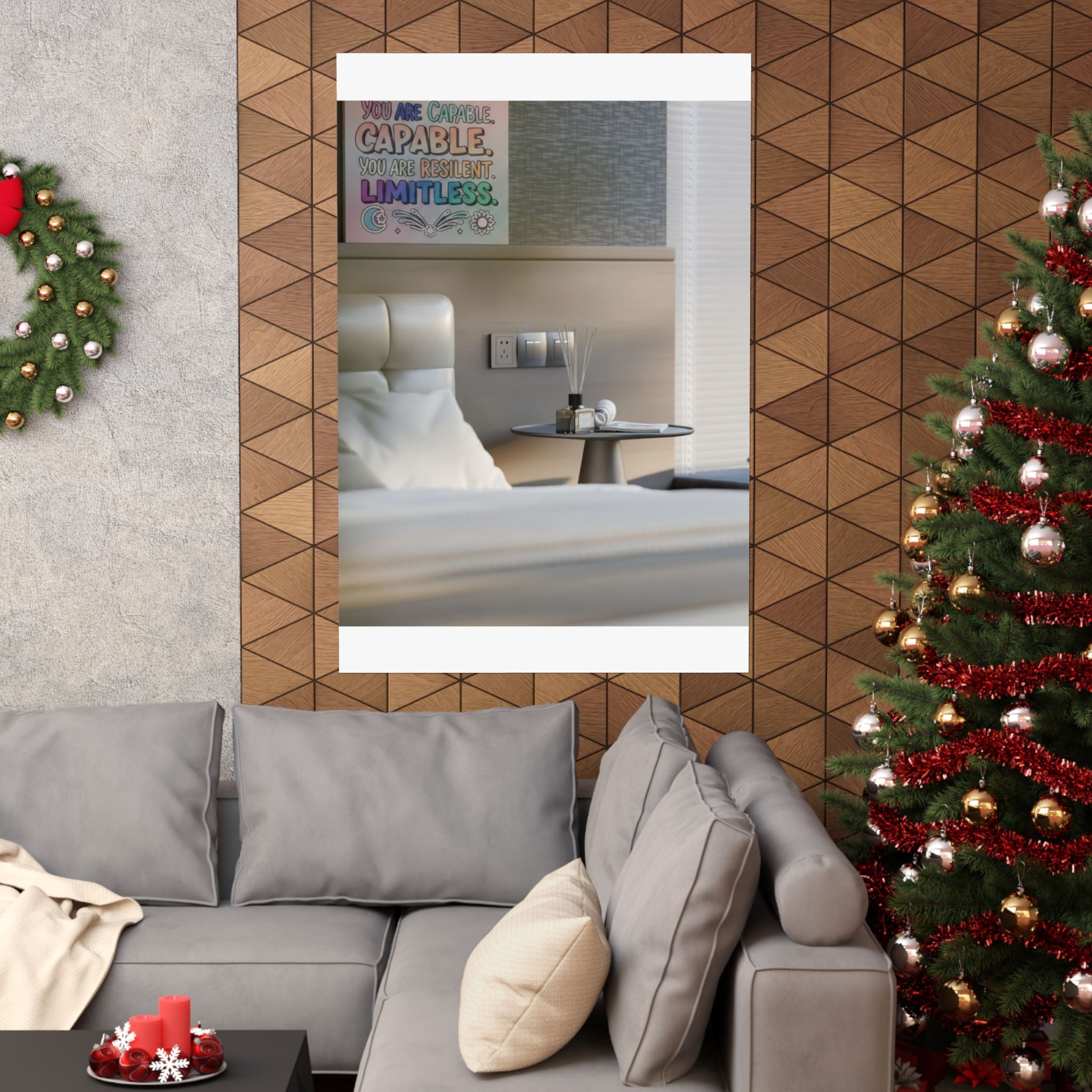 Affirmation — Bedroom — Matte Poster
