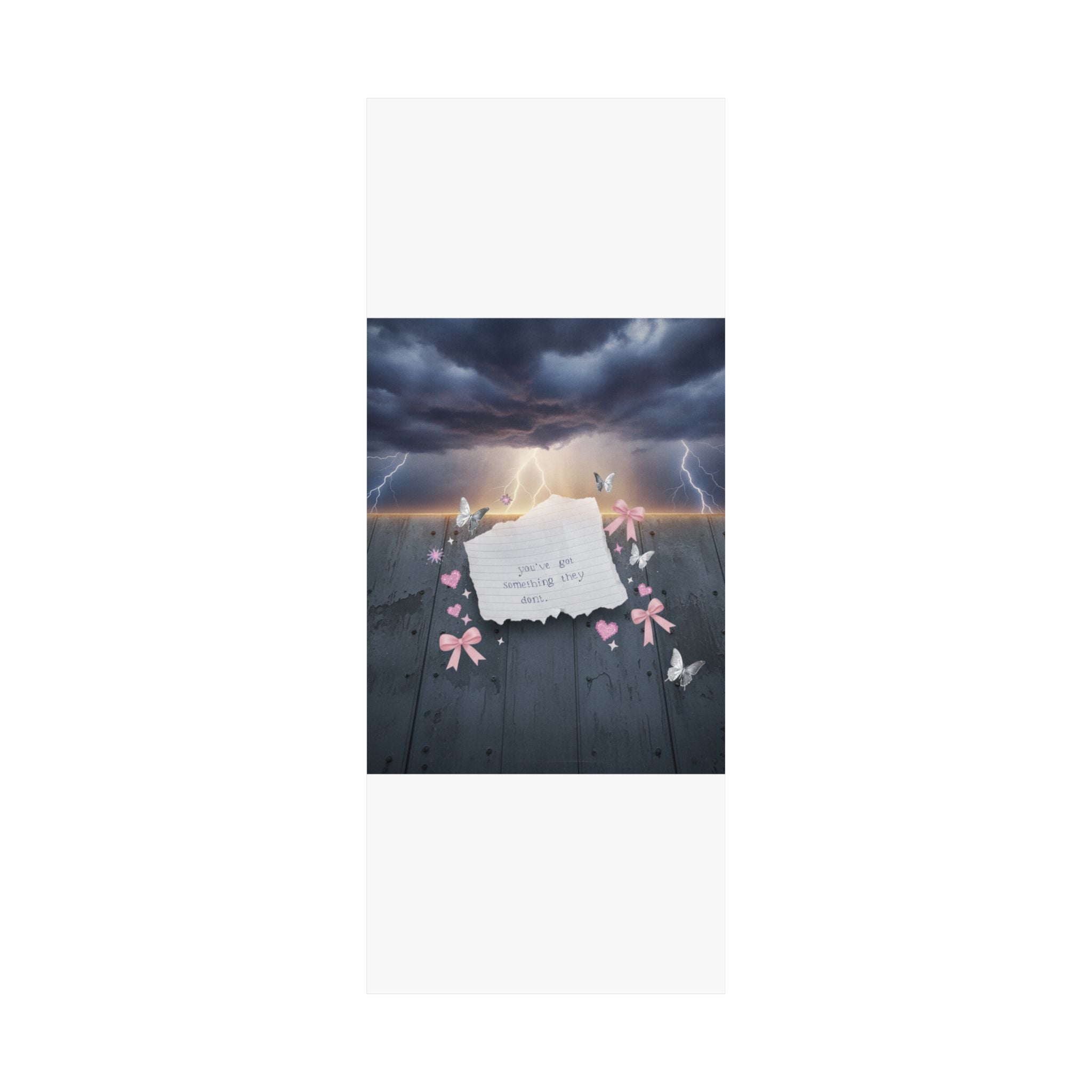 Dramatic Storm — Note — Matte Poster