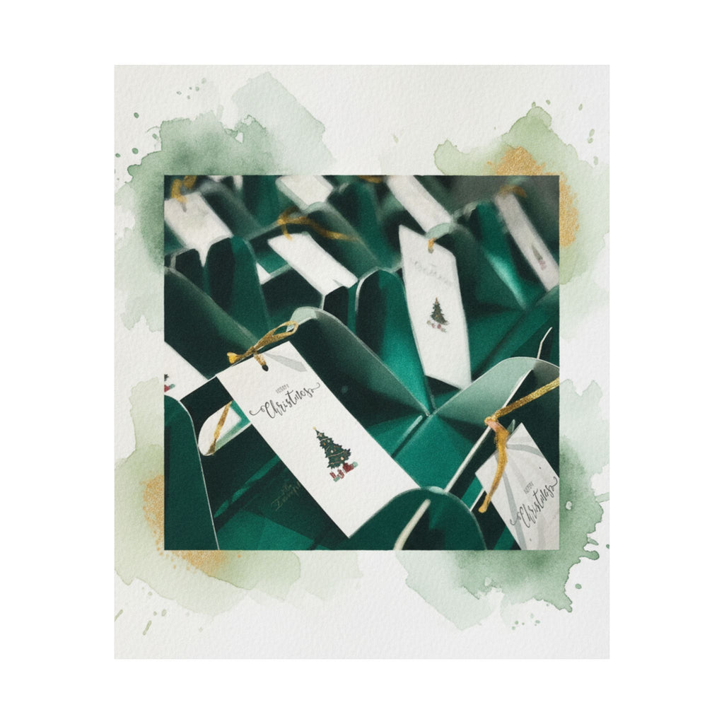 Watercolor — Gift — Matte Poster