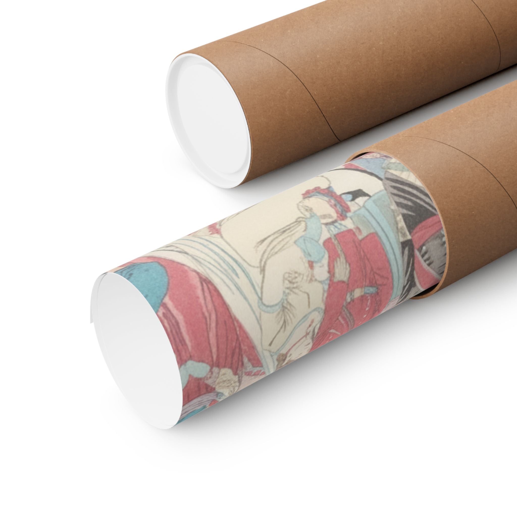 Watercolor — Mirror Of National Costumes Of All Nations  (Bankoku Ishō Kagami) — Matte Poster