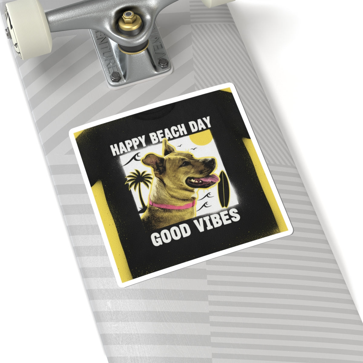 Streetwear Collage — Dog — Kiss-Cut Sticker
