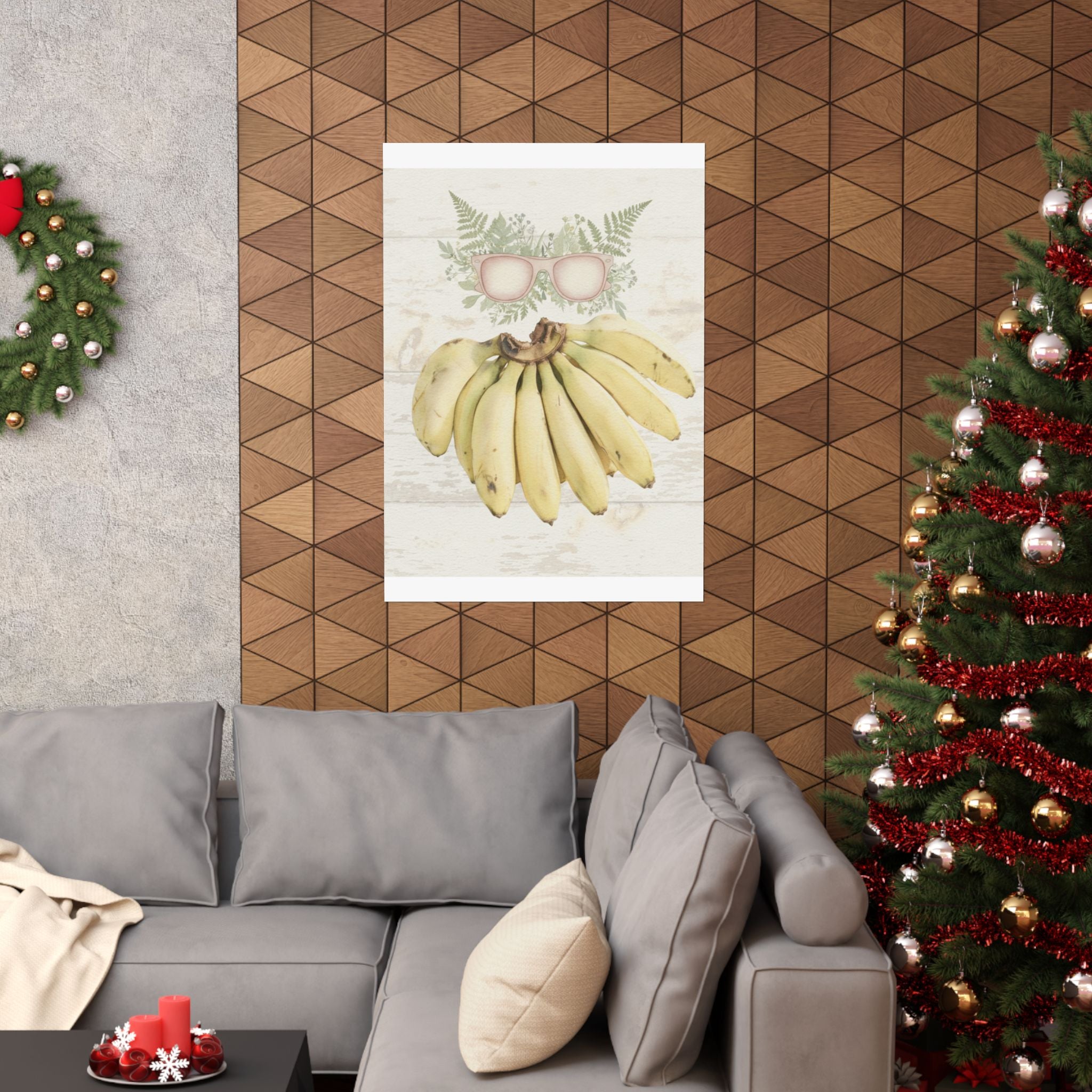 Botanical — Bananas — Matte Poster