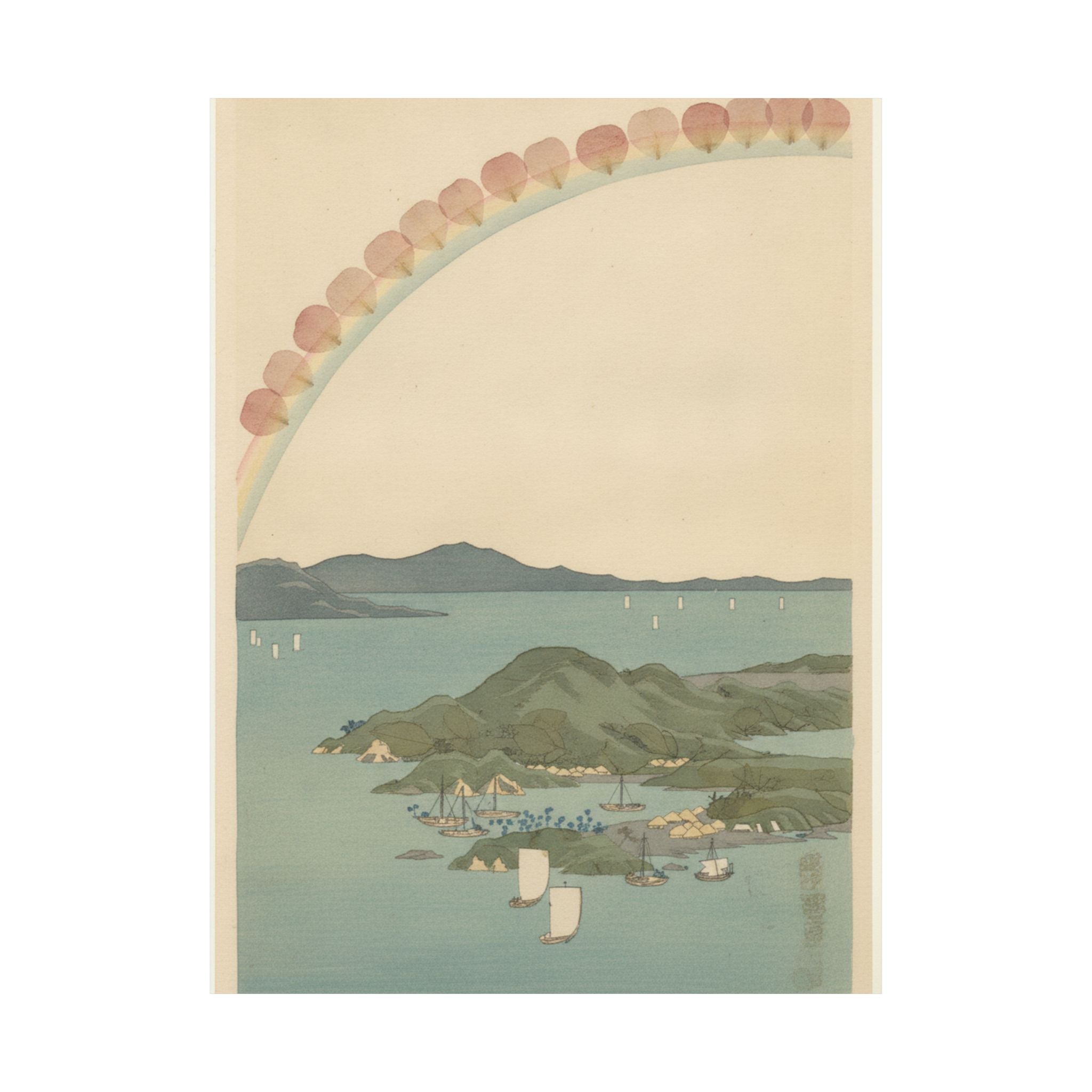 Botanical — Tsushima Kaigan Yubare — Matte Poster