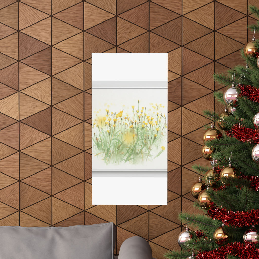 Watercolor — Flower — Matte Poster