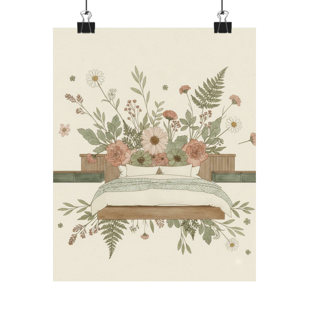 Botanical — Bedroom — Matte Poster