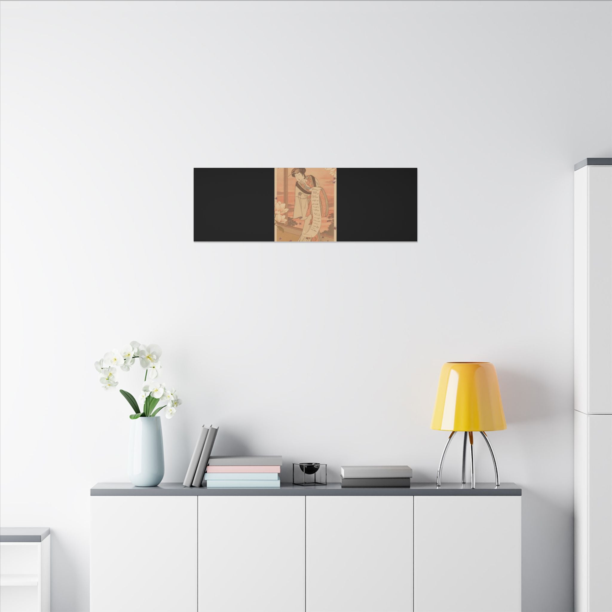 STREET CERTIFIED | The Second Yamashito Kinsaku As A Courtesan Standing In A Room — Matte Canvas