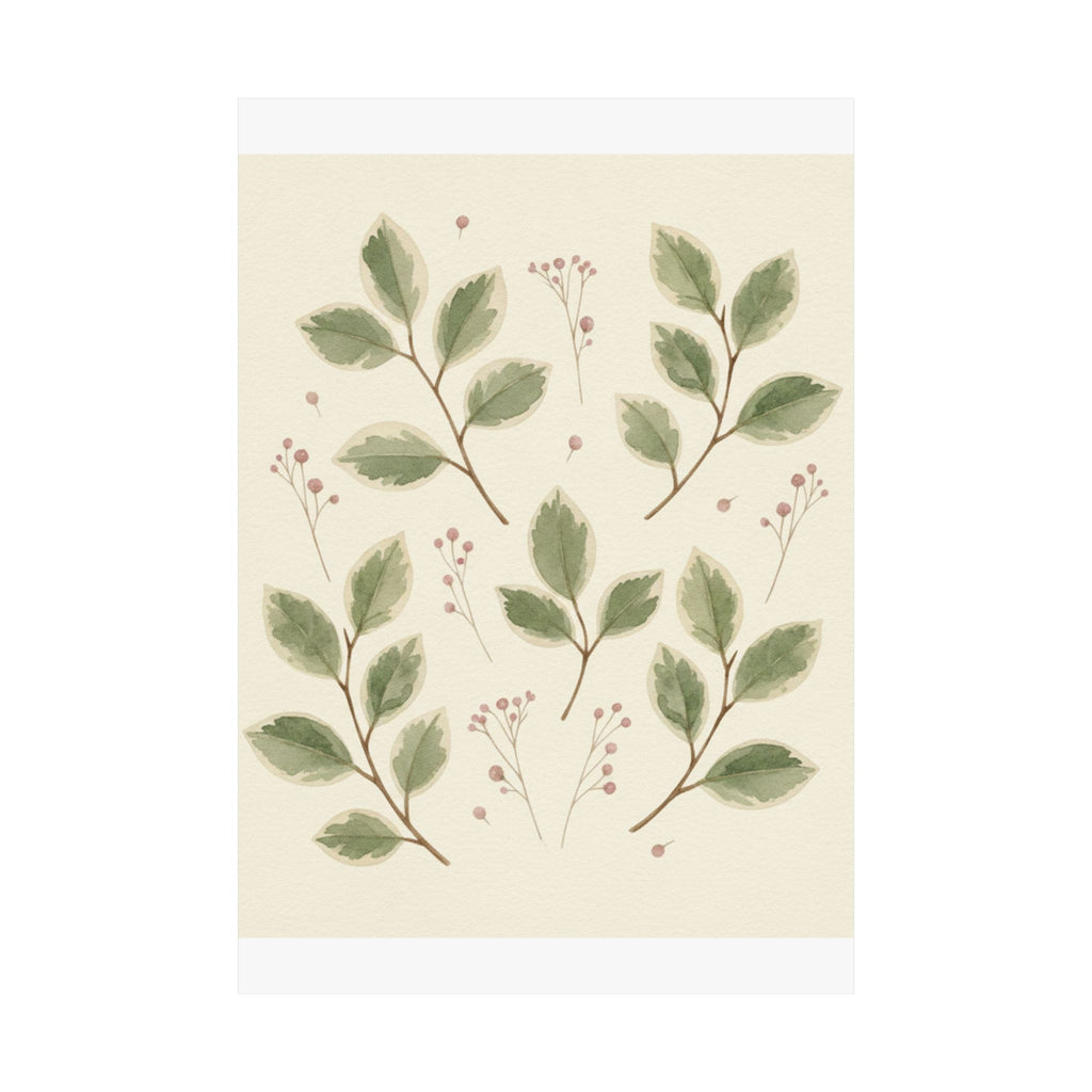 Botanical — Plant — Matte Poster