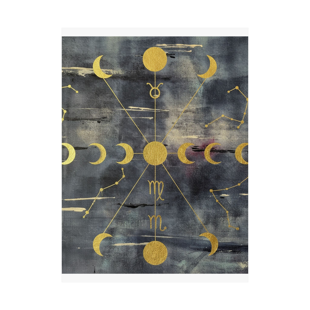 Celestial — Abstract — Matte Poster
