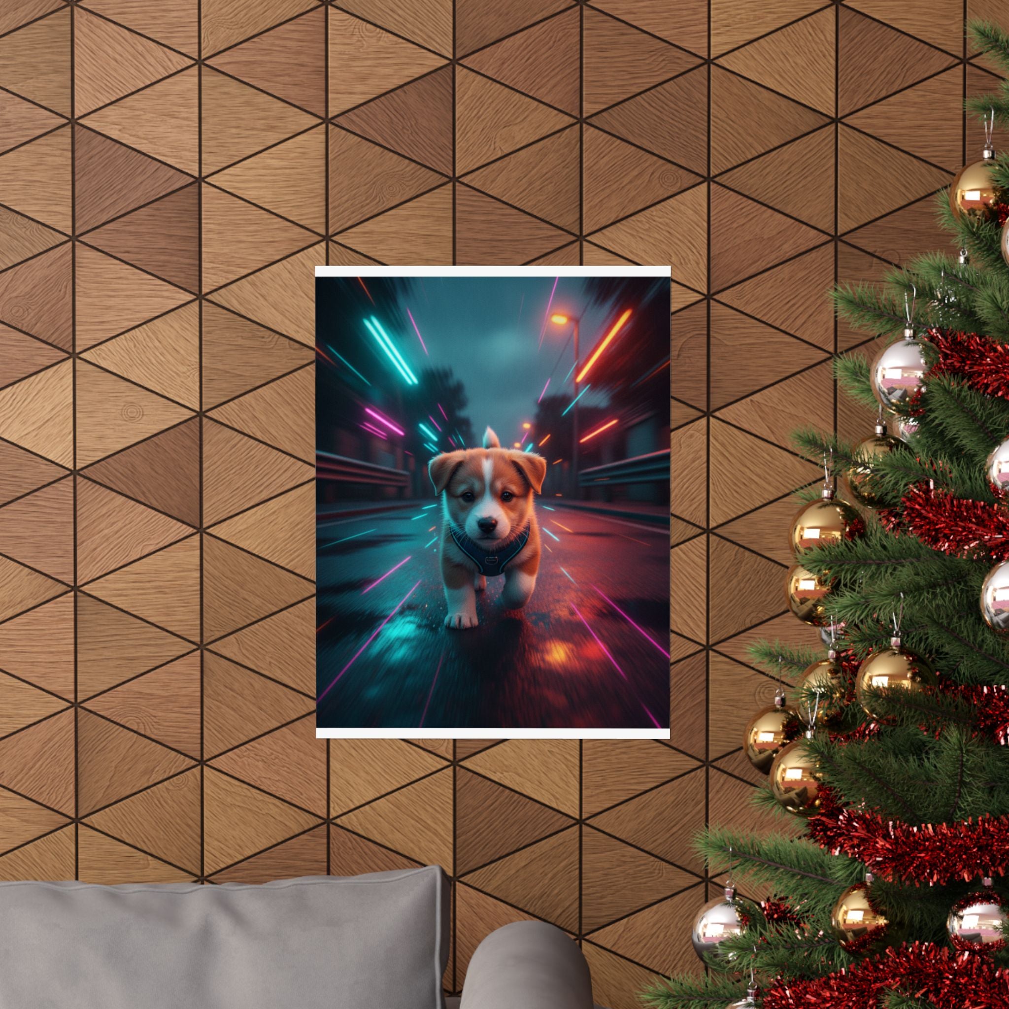 Fast Furious — Dog — Matte Poster