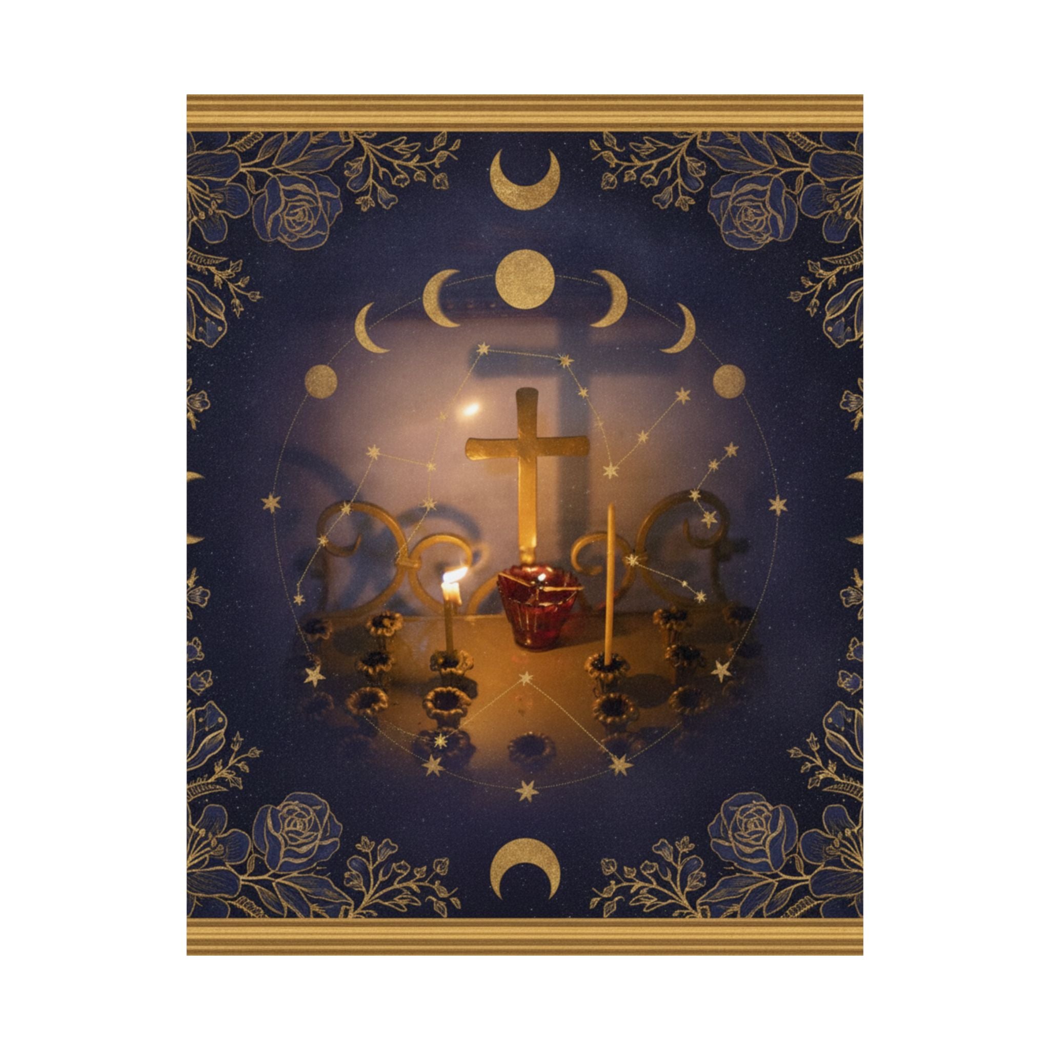 Celestial — Candle — Matte Poster