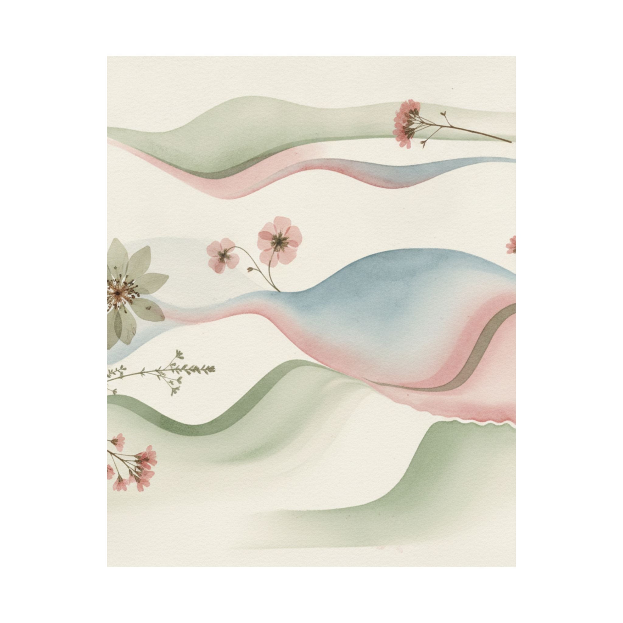 Botanical — Abstract — Matte Poster