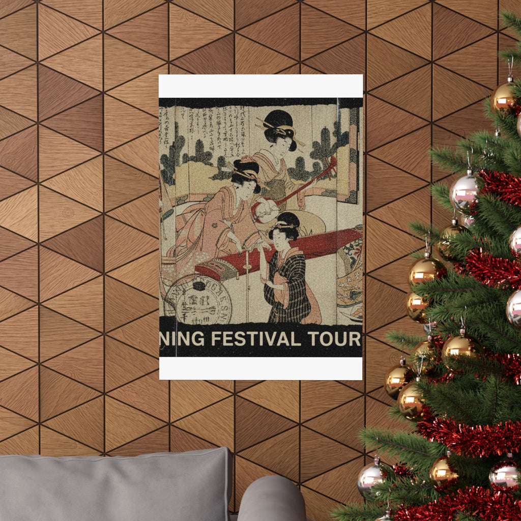 Vintage Bootleg — A Merry Evening Party — Matte Poster