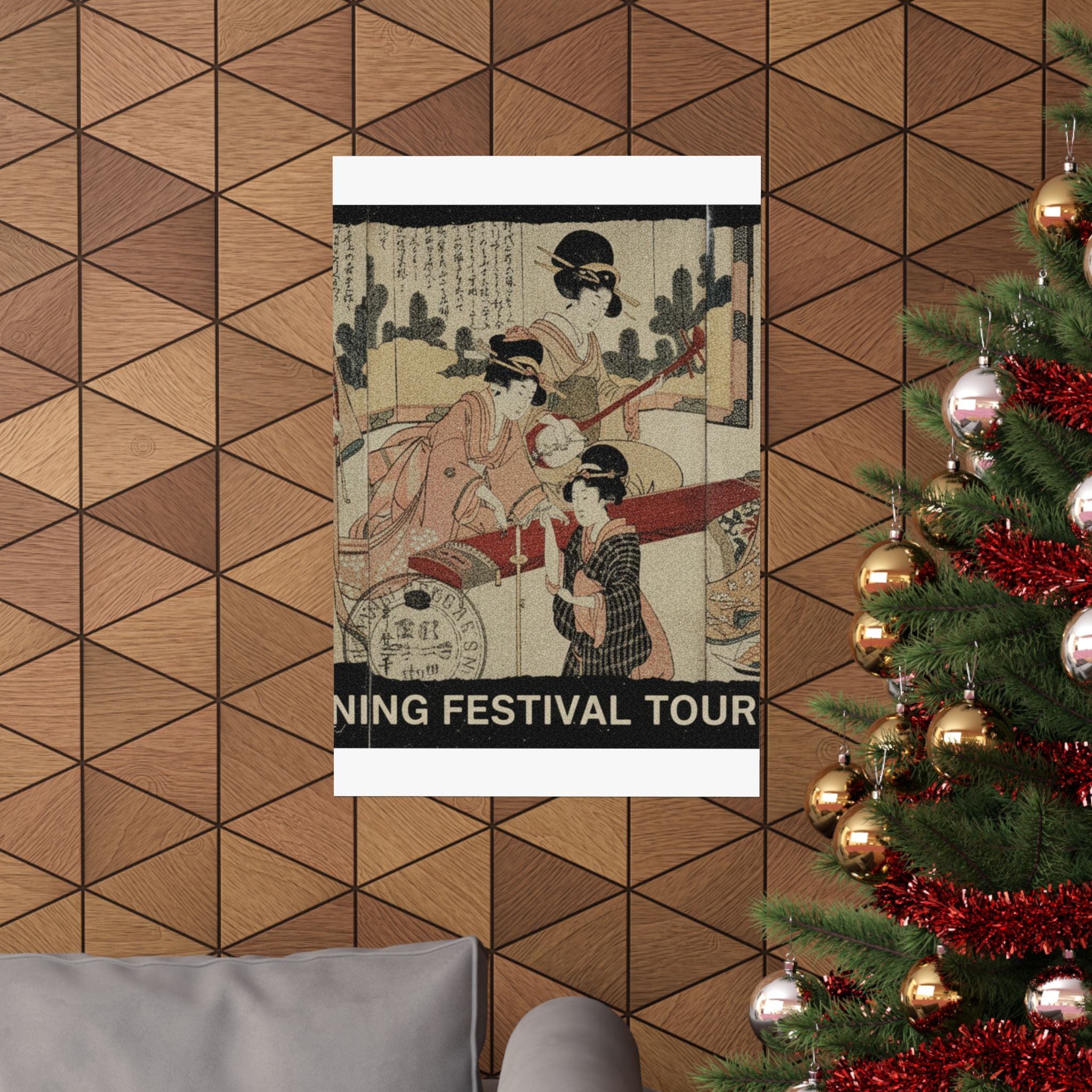 Vintage Bootleg — A Merry Evening Party — Matte Poster