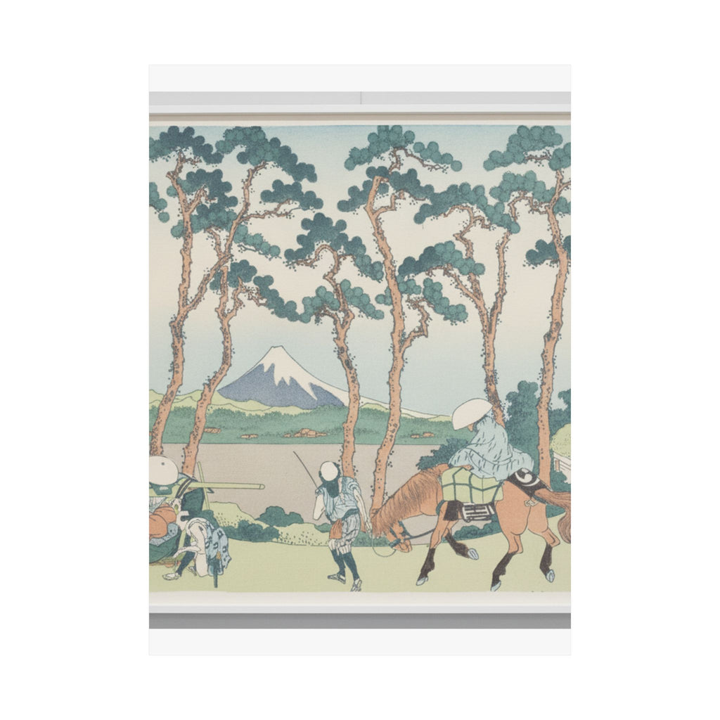 Watercolor — Hodogaya On The Tōkaidō (Tōkaidō Hodogaya), From The Series Thirty-Six Views Of  — Matte Poster