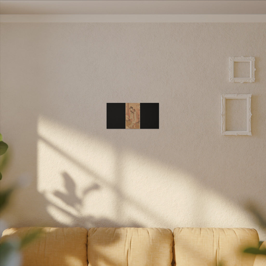 STREET CERTIFIED | The Second Yamashito Kinsaku As A Courtesan Standing In A Room — Matte Canvas